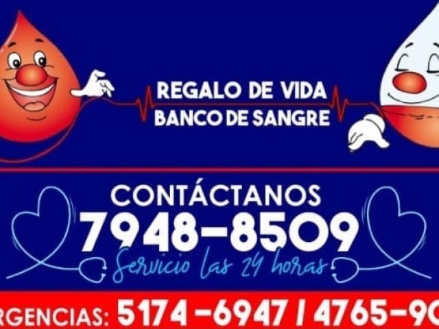 Banco de sangre Regalo de vida