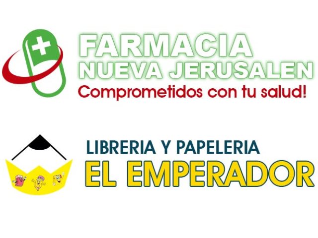 Farmacia Nueva Jerusalem y Librería El Emperador